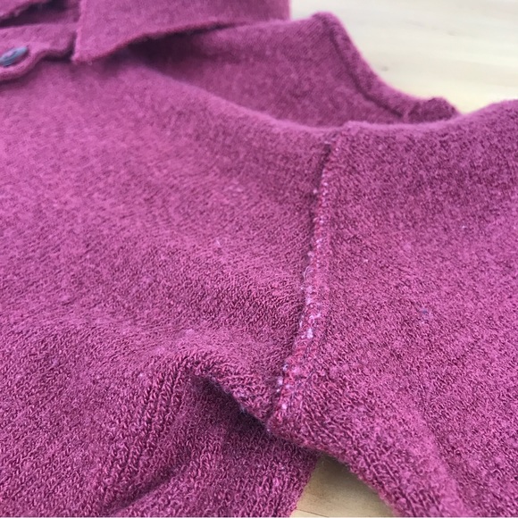 SOLD: Vintage GAP Cropped Sweater Cardigan Medium Wool Blend Made in Italy - Picture 9 of 14